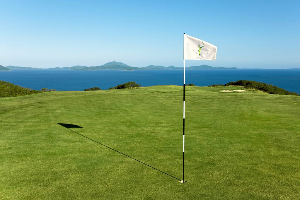 Hamilton Island Golf Club - 14th Hole Flag